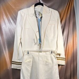 Vintage 60’s naval skirt dress whites Women's dinner‎ A2